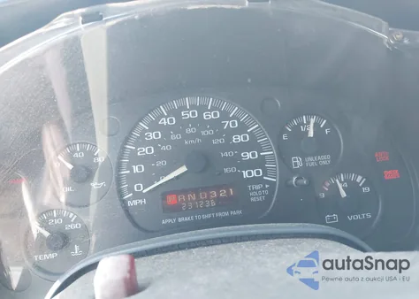 1998 Chevrolet Astro z USA, uszkodzony, nr VIN 1GCDM19W9WB136921